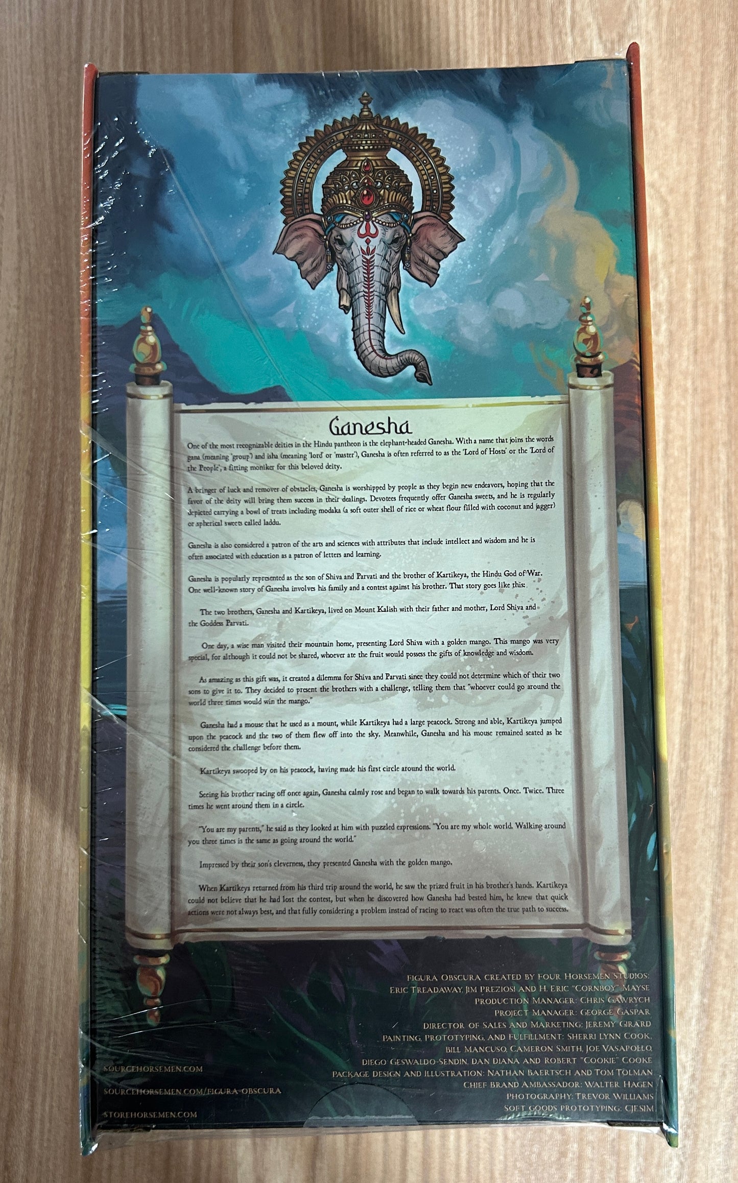 Mythic Legions - Série Figura Obscura - Figurine GANESHA - 24 cm