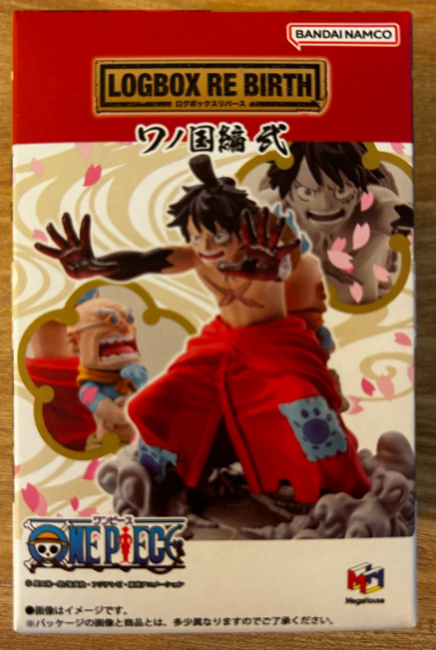 One Piece - Collection Petitrama - Set de 4 dioramas "Logbox Re Birth Wanokuni V2" - PVC 7/8 cm