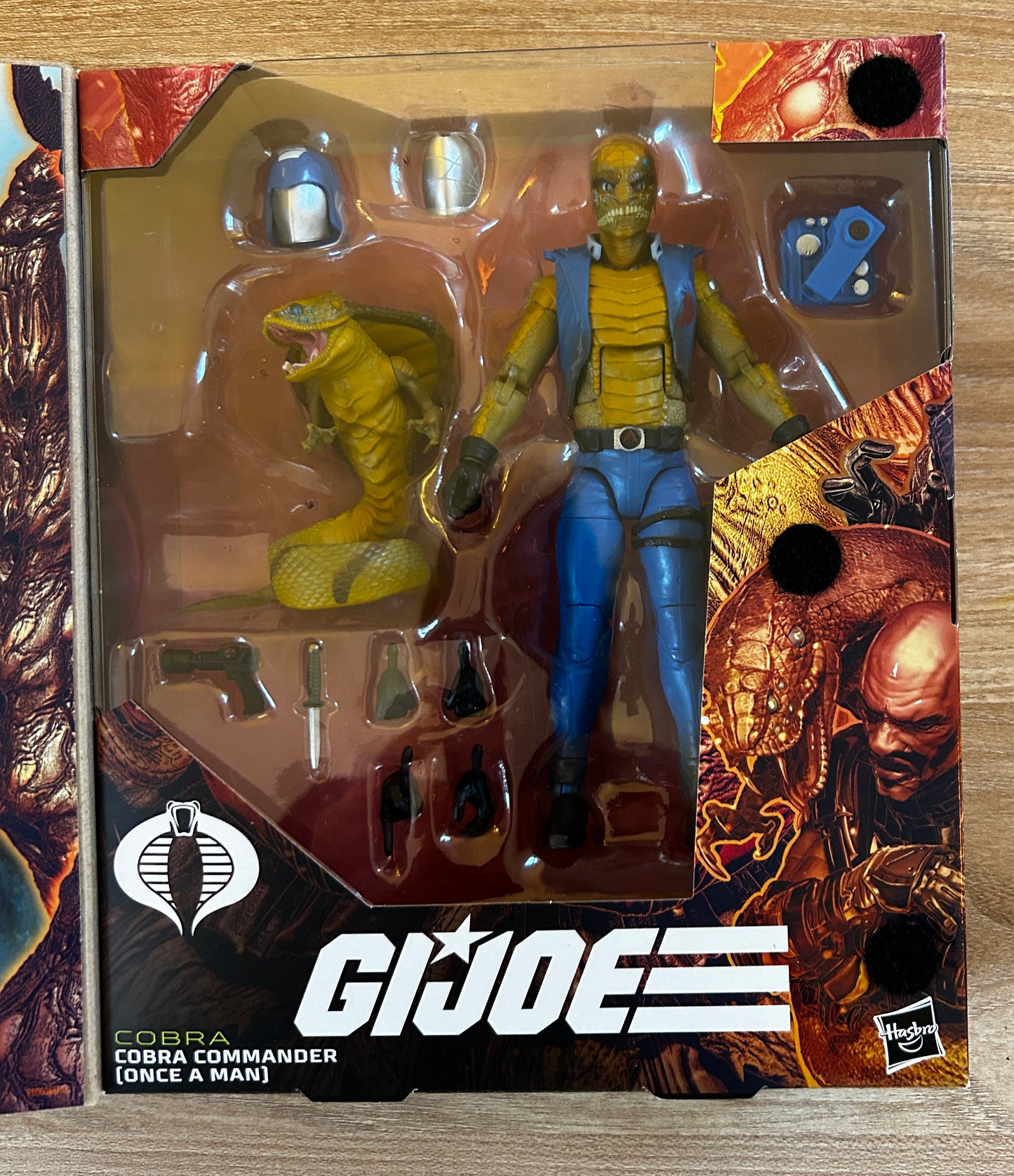 GI Joe - Classified Series #130 - Figurine de Cobra Commander (Once a man) - 16 cm