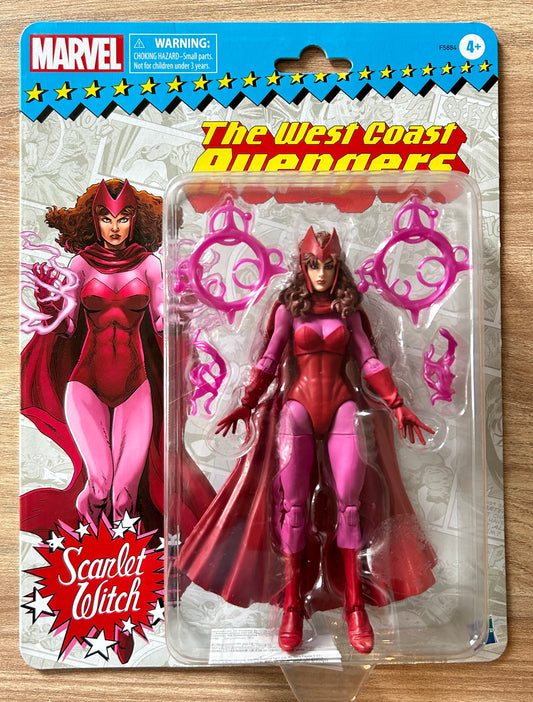 Marvel Legends - RETRO CARD - The West Coast Avengers - Figurine de SCARLET WITCH