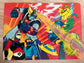 GOLDORAK Grendizer - Set complet de 16 posters cartonné 19 X 26 cm  - Occasion
