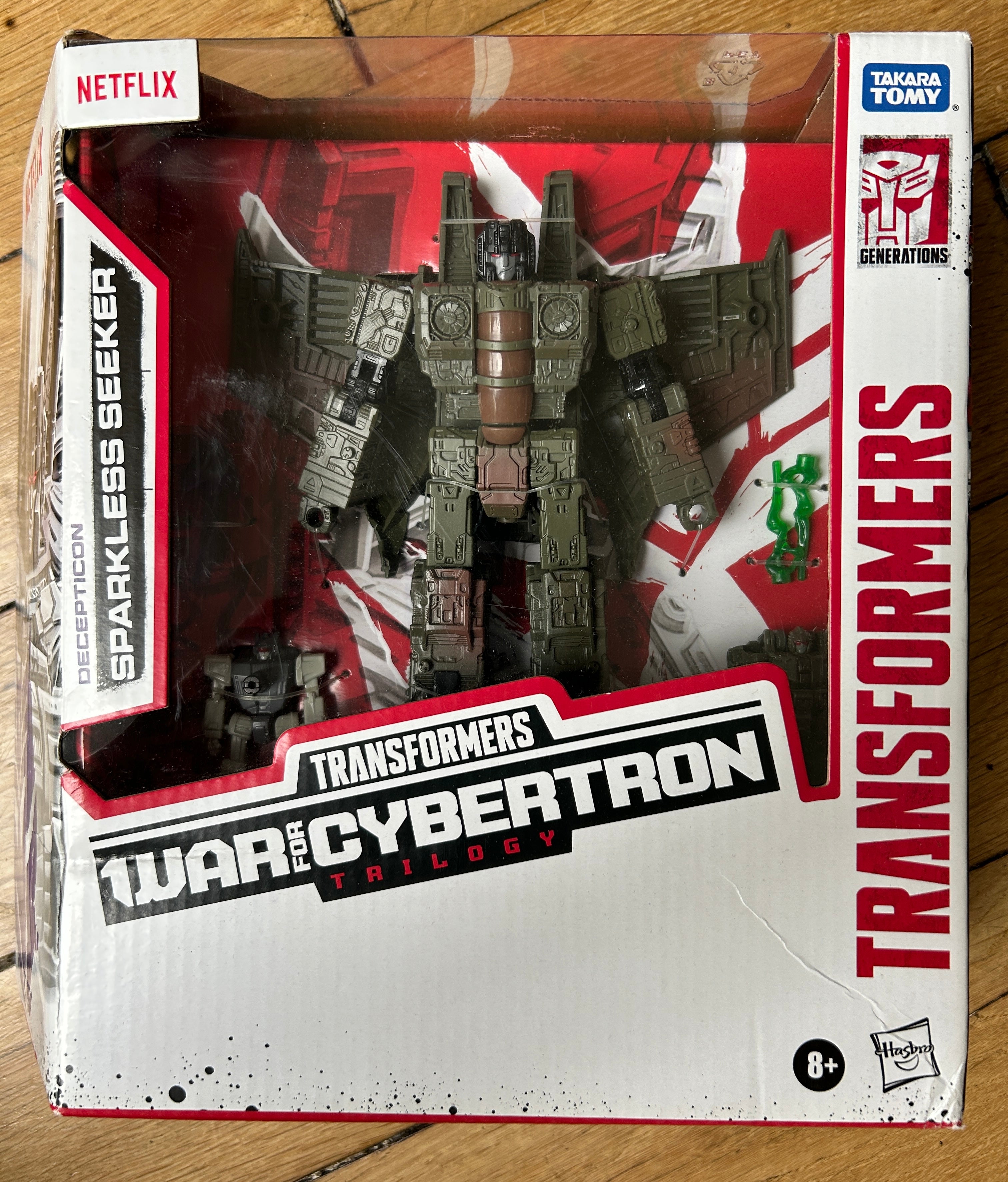TRANSFORMERS - War for Cybertron - Figurine Decepticon Sparkless Seeke ...