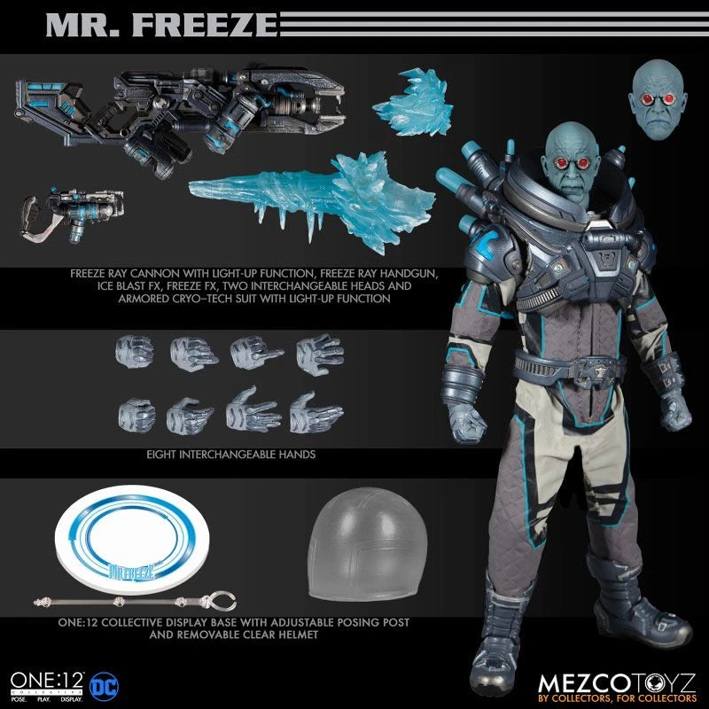 DC Comics Batman - Mezco One : 12 Collective - Figurine de Mr Freeze
