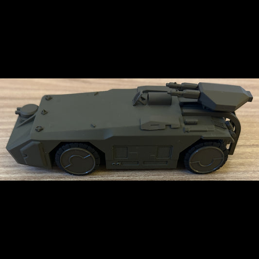 ALIENS - Réplique 1/72 du Armored Personnel Carrier (APC) avec 2 figurines des Marines Coloniaux - Métal Die-Cast