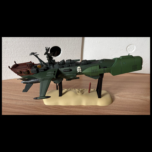 ALBATOR Captain Harlock - ATLANTIS Arcadia - SGM-24 SKULL VERSION VERT RENEWAL