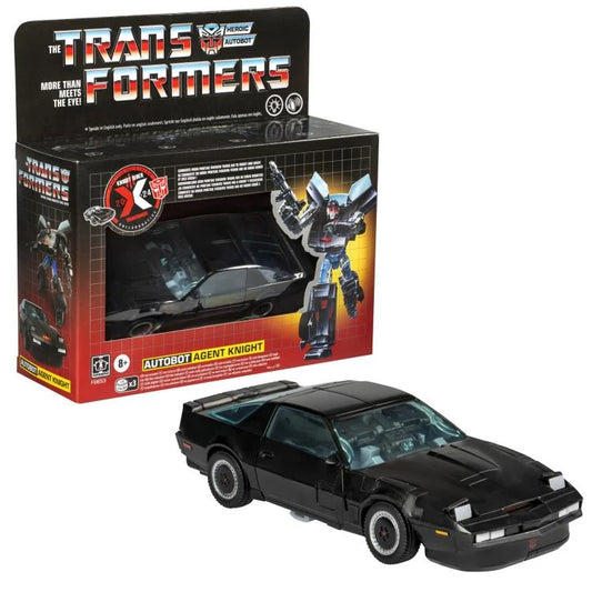 Collaborative Transformers x K2000 - Knight Rider - KITT - Agent Knight Autobot