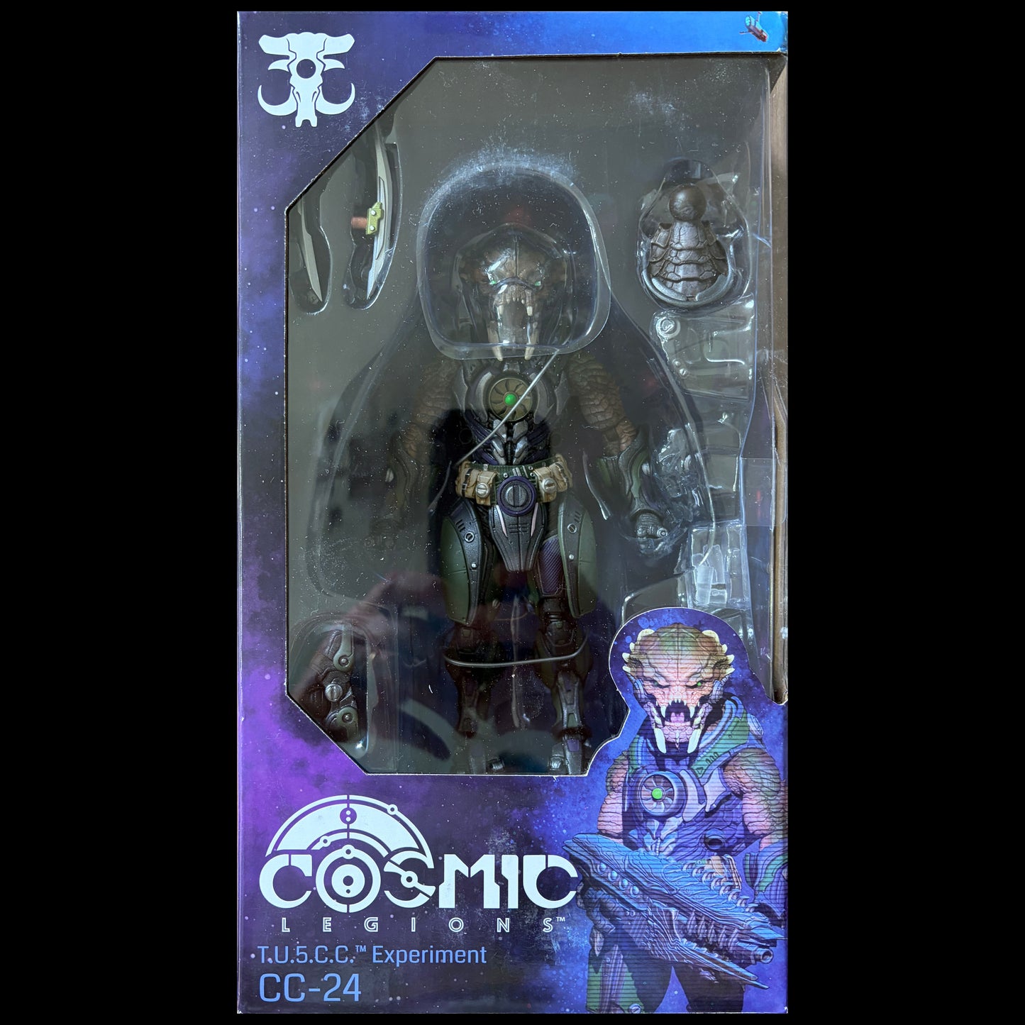 Cosmic Legions - Figurine de T.U.5.C.C. Experiment CC-24 - 1/12ème - 17 cm