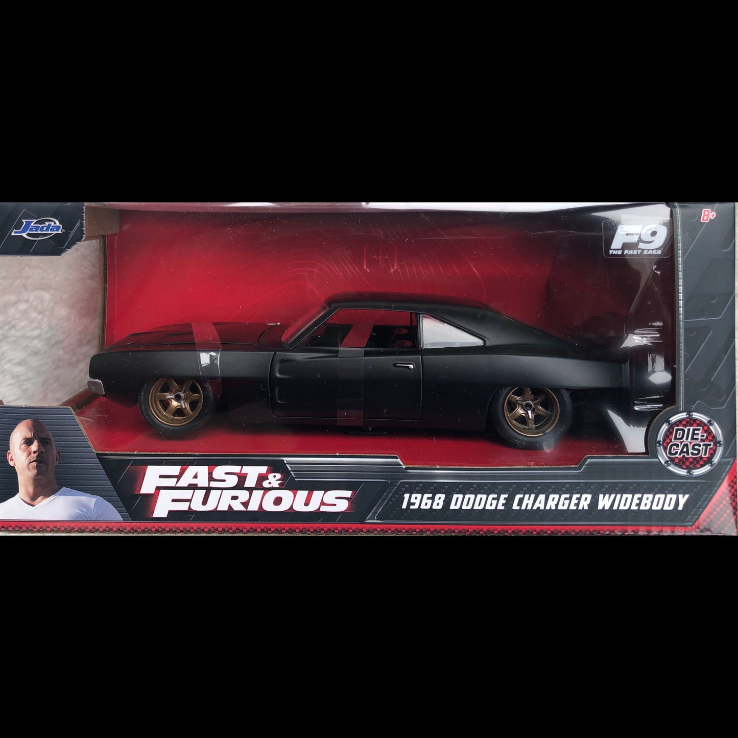 FAST & FURIOUS - Réplique métal Dodge Charger Wideboy 1968 - 1/24 - Jada Toys