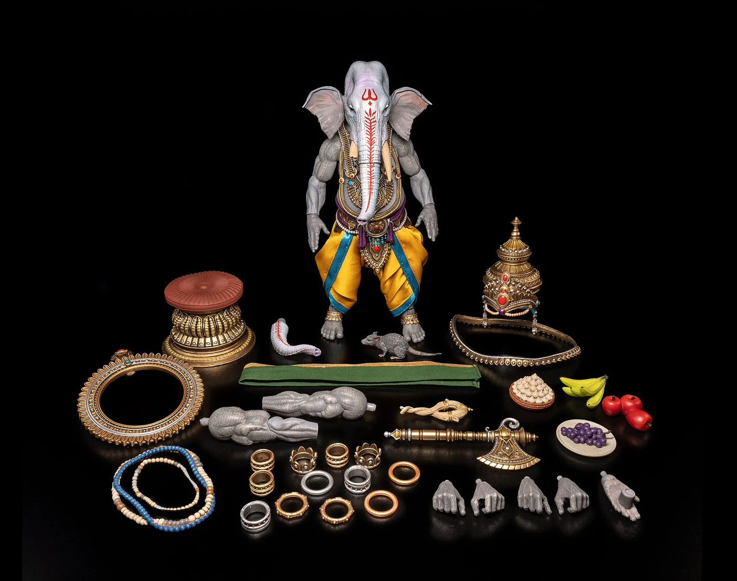 Mythic Legions - Série Figura Obscura - Figurine GANESHA - 24 cm