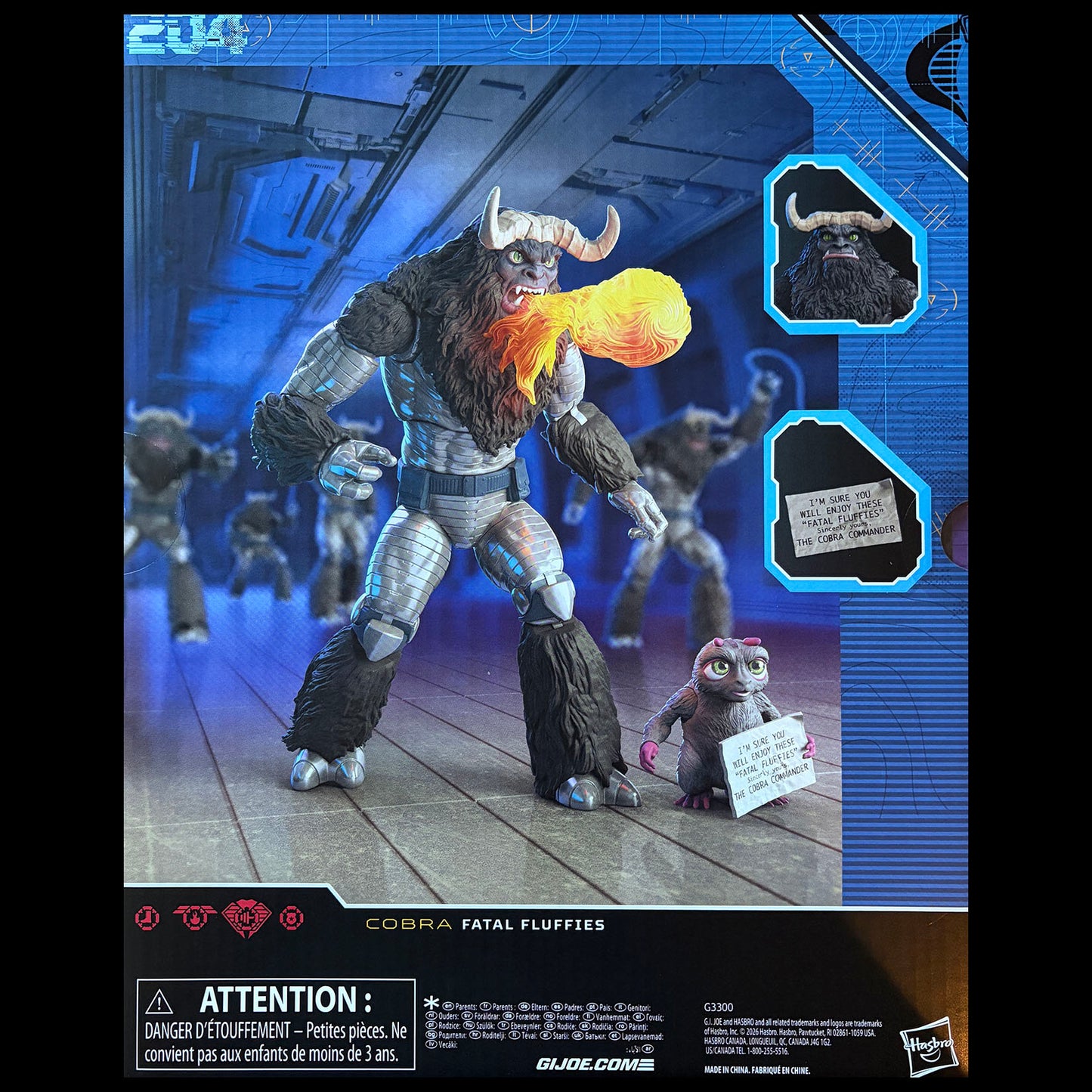 GI Joe - Classified Series - Cobra Fatal Fluffies - #204 - Exclusivité USA !