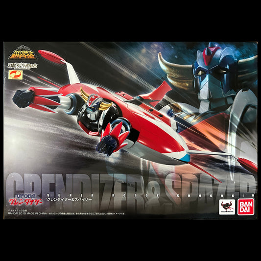 GOLDORAK Grendizer - GOLDORAK & SOUCOUPE SPAZER - Super Robot Chogokin - Métal