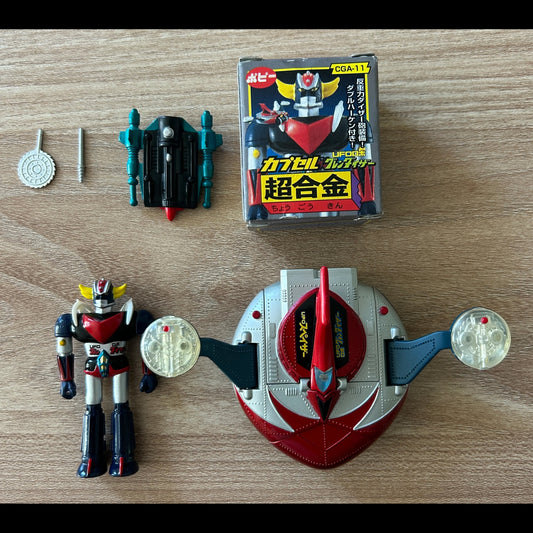 GOLDORAK Grendizer - Gashapons Capsule Popynica - Goldorak + Spazer + Boîte - 2002 ***Occasion***