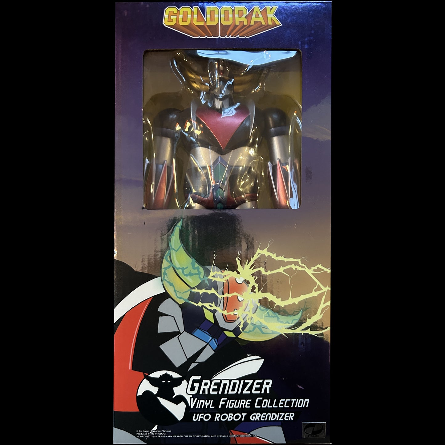 GOLDORAK Grendizer - Figurine de Goldorak - Version Metalic Paint - 23 cm