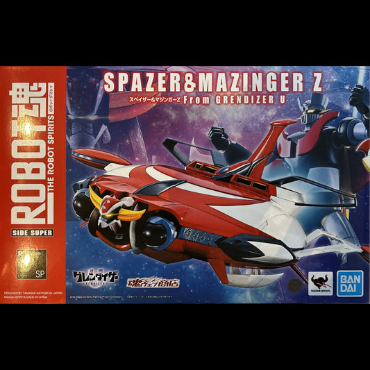 GOLDORAK Grendizer U - Pack 2 figurines Robot Spirits Spazer & Mazinger Z Side Super 15 cm