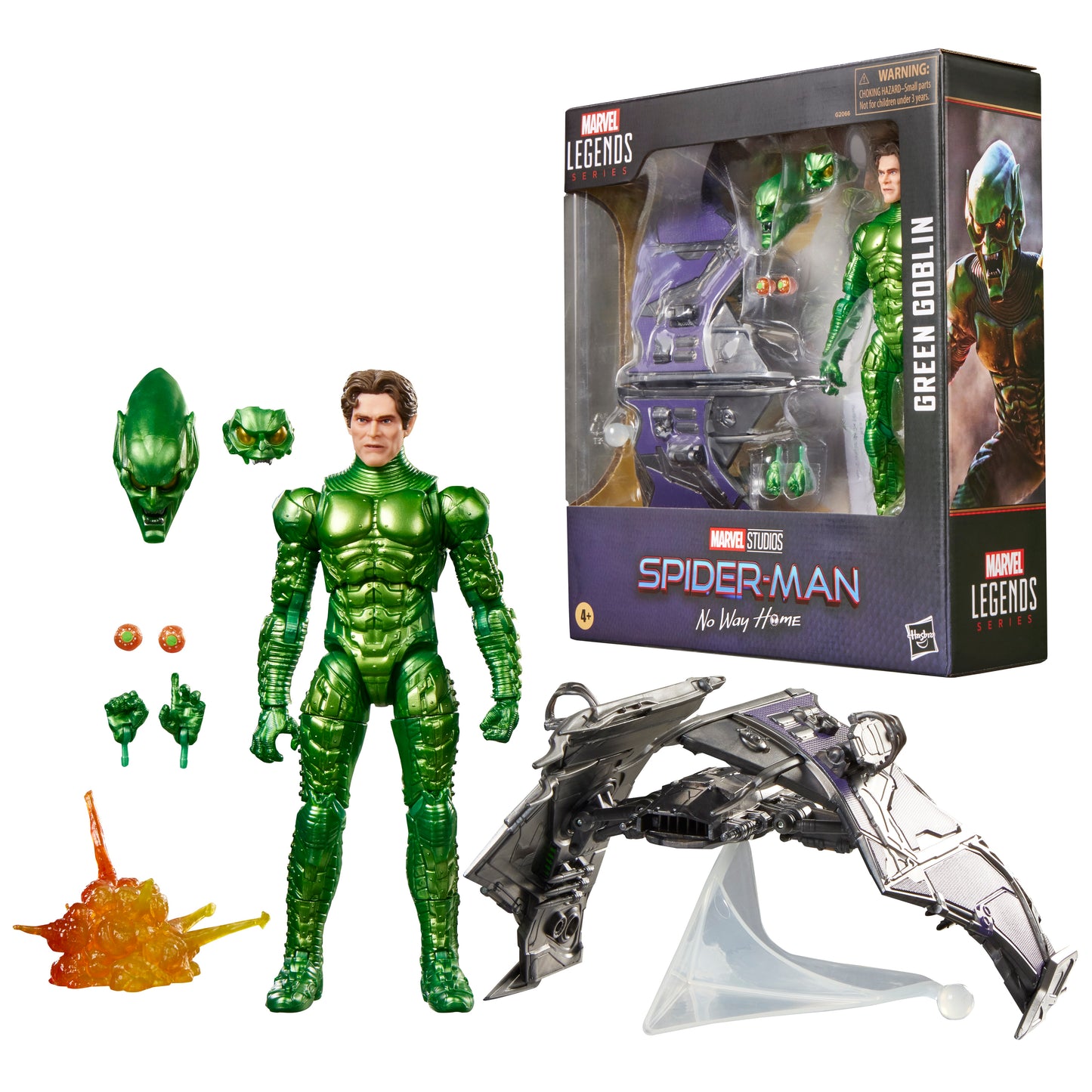 Marvel Legends - Spiderman-Man : No way home - Figurine du Bouffon vert - 15 cm