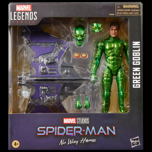 Marvel Legends - Spiderman-Man : No way home - Figurine du Bouffon vert - 15 cm