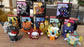 Hello Kitty & Godzilla - Set de 8 Figurines en boîte - Exclusivité McDonald’s USA