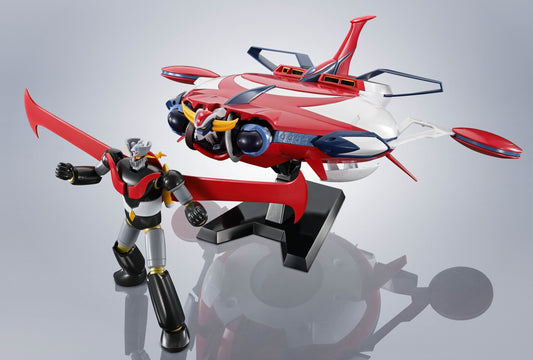 GOLDORAK Grendizer U - Pack 2 figurines Robot Spirits Spazer & Mazinger Z Side Super + Figurine de Goldorak !