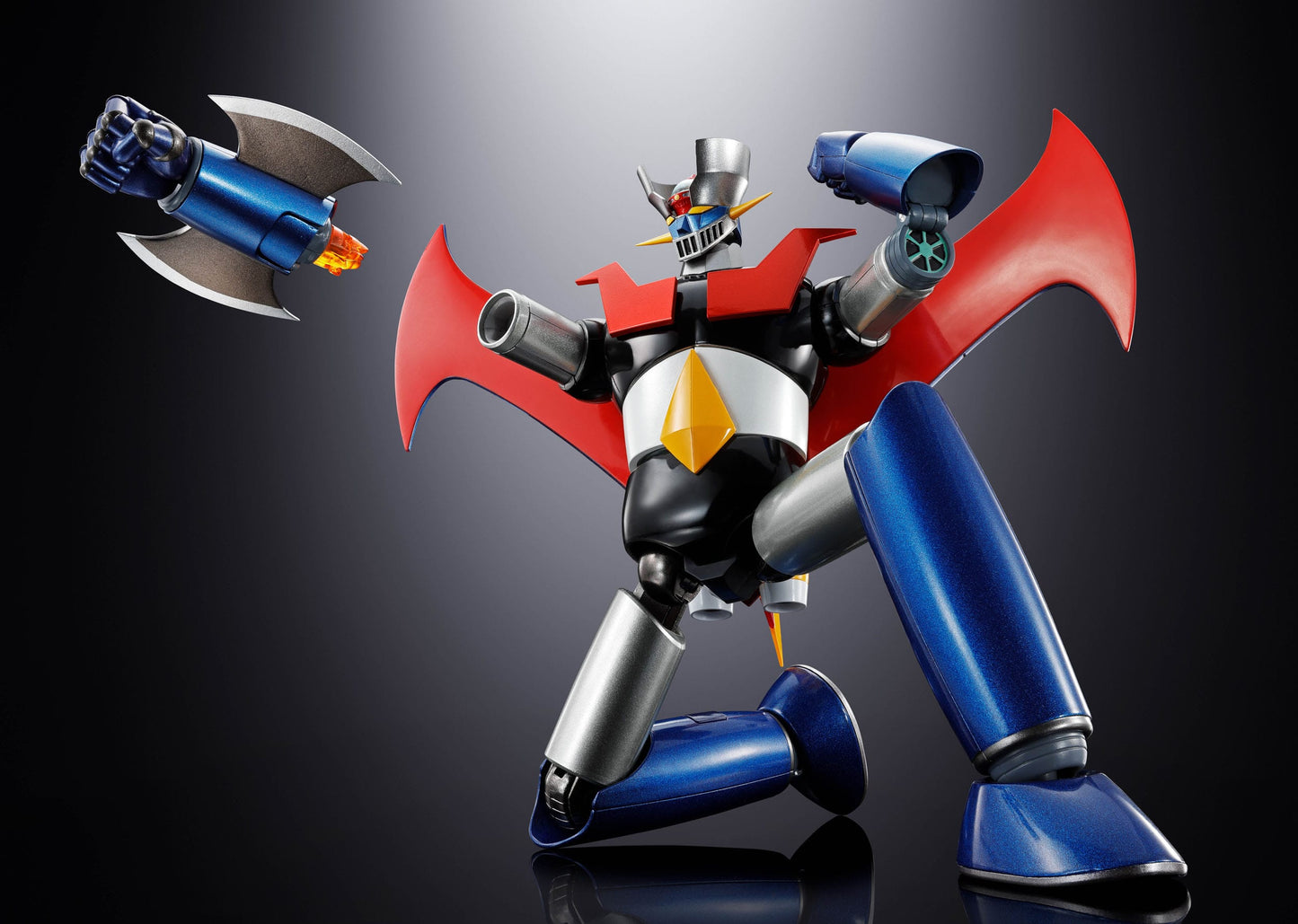 GOLDORAK Grendizer - Figurine Diecast Soul of Chogokin GX-117 Mazinger Z Kakumei Shinka Power Up Version 17 cm