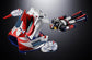 GOLDORAK - Figurine Diecast Métal - Soul of Chogokin Grendizer & UFO Spazer "POPY Deluxe Version" - 13,5 cm