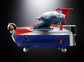 GOLDORAK - Figurine Diecast Métal - Soul of Chogokin Grendizer & UFO Spazer "POPY Deluxe Version" - 13,5 cm