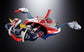 GOLDORAK - Figurine Diecast Métal - Soul of Chogokin Grendizer & UFO Spazer "POPY Deluxe Version" - 13,5 cm