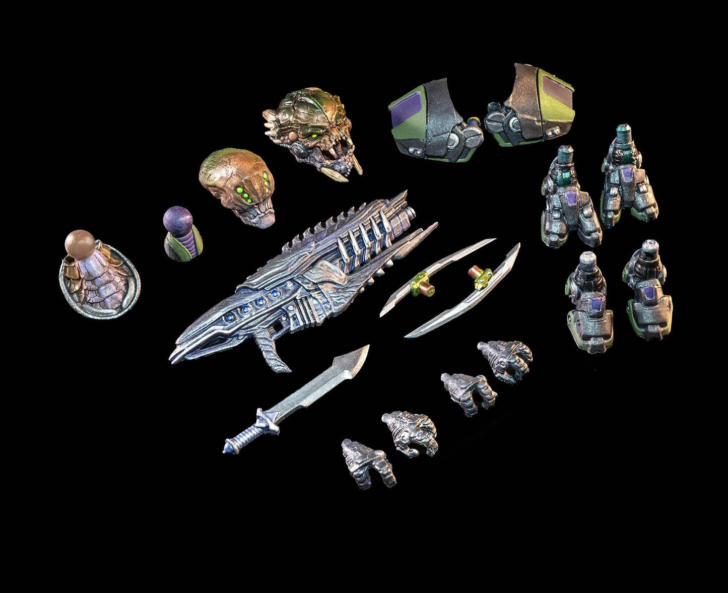 Cosmic Legions - Figurine de T.U.5.C.C. Experiment CC-24 - 1/12ème - 17 cm