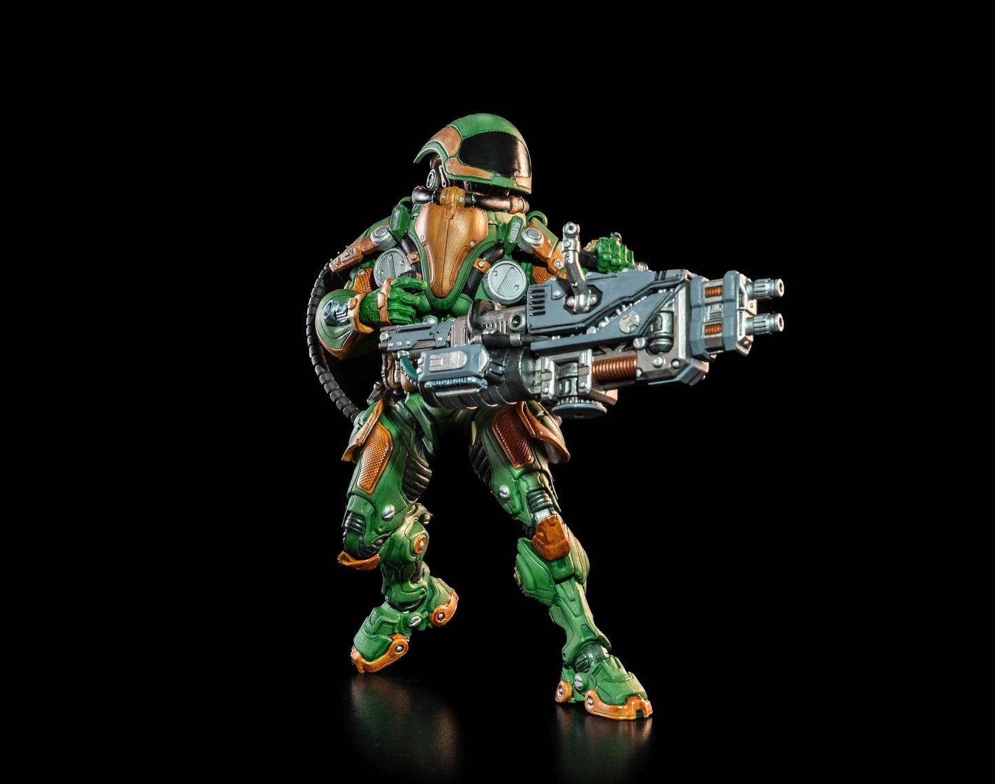 Cosmic Legions - Figurine de T.U.5.C.C. Heavy Gunner - 1/12ème - 16 cm