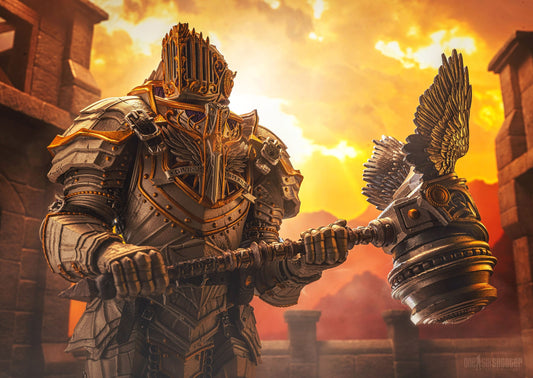 Mythic Legions: Necronominus - Figurine Sir Ucczajk ("Ogre Scale") 23 cm *Boîte abîmée*