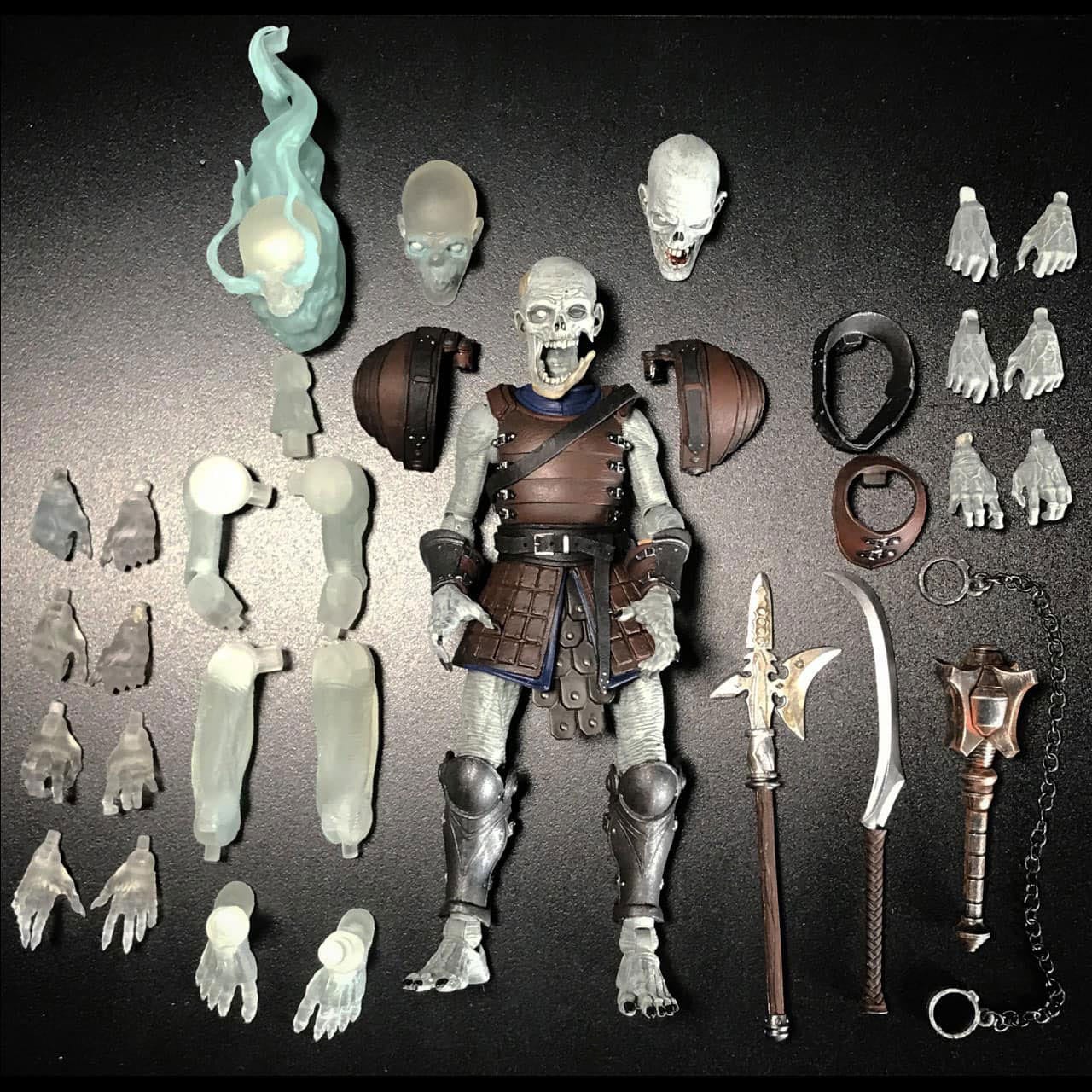 Mythic Legions: Necronominus - Figurine Undead Builder Pack (Deluxe) 15 cm