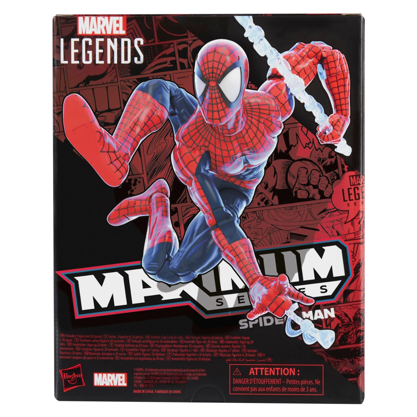 Marvel Legends - Maximum Series - Figurine de SPIDER-MAN - 15 cm