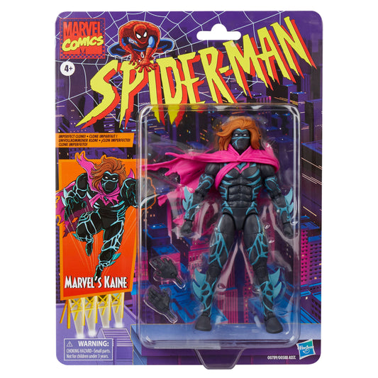 Marvel Legends - Série Rétro Spider-Man - Figurine de MARVEL'S KANE - 15 cm