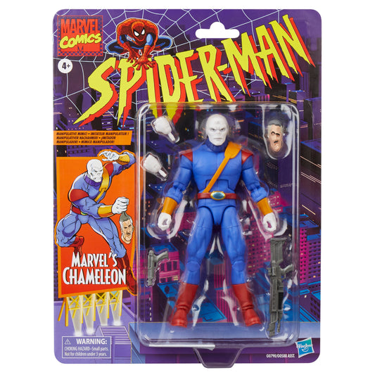 Marvel Legends - Série Rétro Spider-Man - Figurine de MARVEL'S CHAMELEON - 15 cm