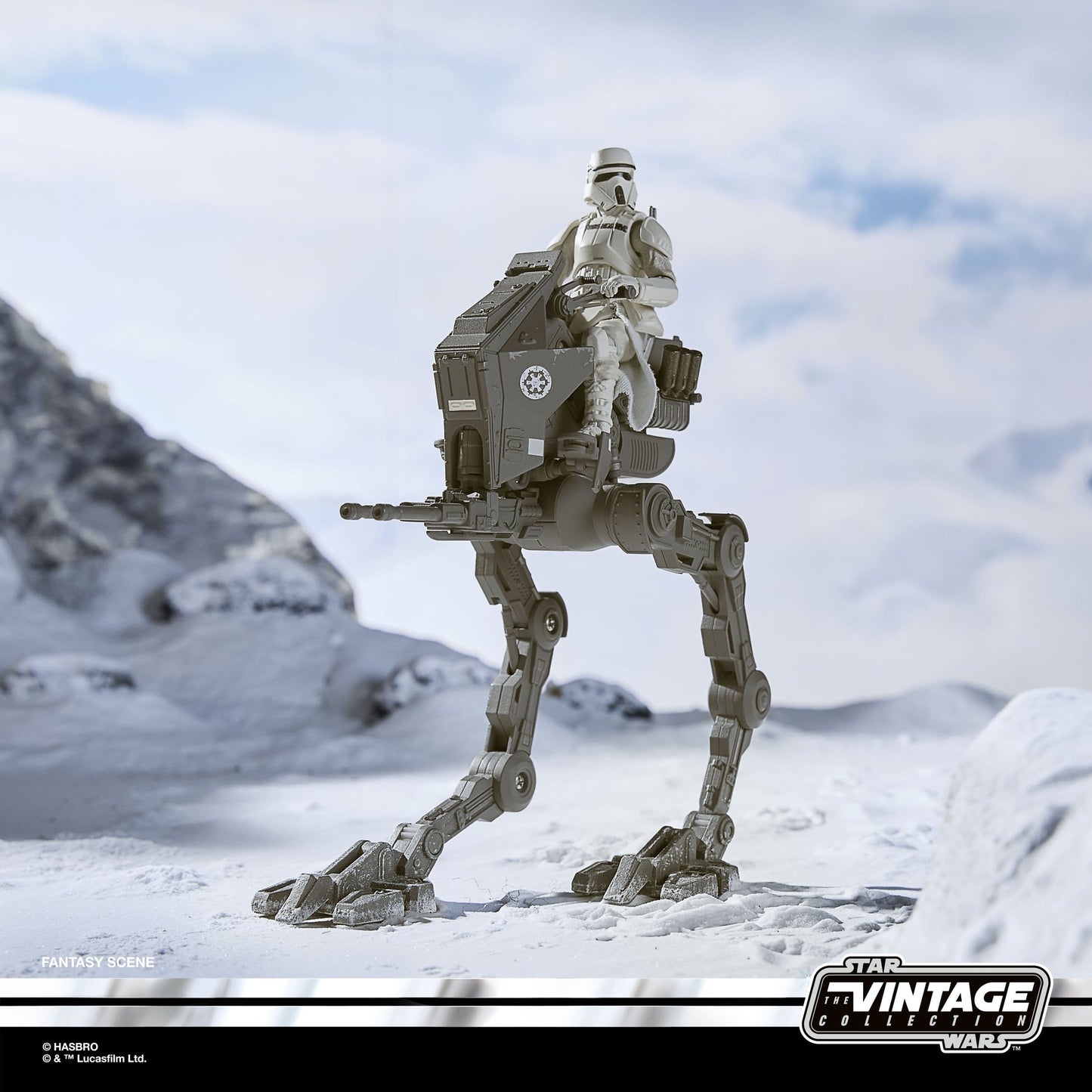 Star Wars: The Mandalorian & Grogu - The Vintage Collection - Imperial Remnant AT-RT & AT-RT Driver