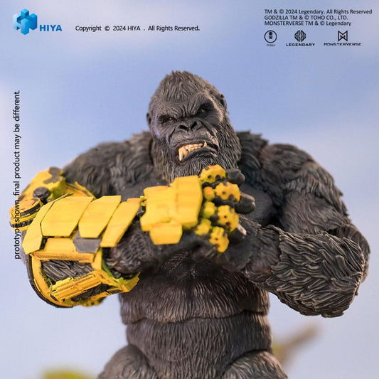 Godzilla x Kong: The New Empire - Série Exquisite - Figurine Kong B.E.A.S.T. Glove Version - 16 cm