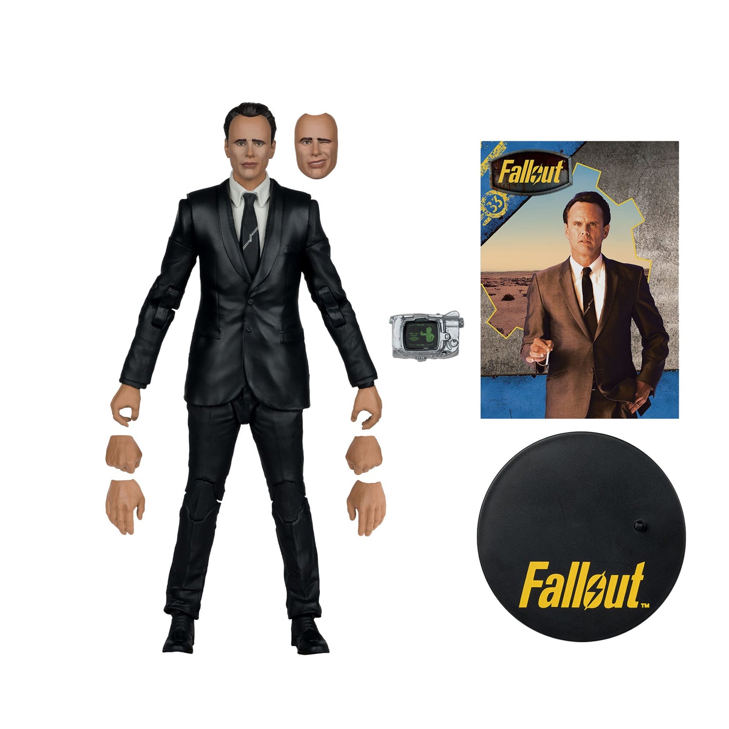 FALLOUT - Figurine de Cooper Howard (Red Platinum Edition) - 17 cm