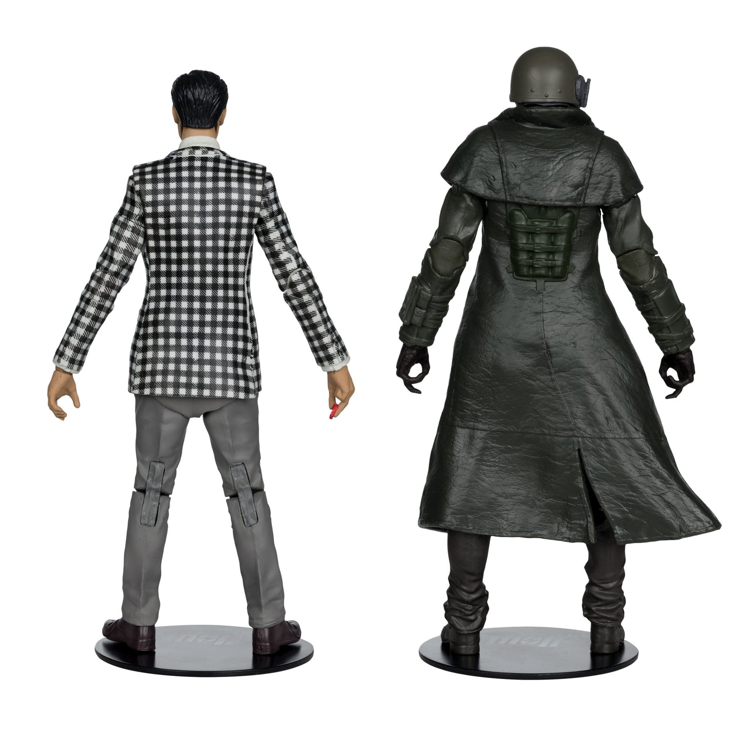 FALLOUT : NEW VEGAS - Pack de 2 figurines Riot Ranger Armor & Benny Survivor - 18 cm