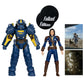 FALLOUT - Pack de 2 figurines T-60 Vault Tec & Sole Survivor - 18 cm