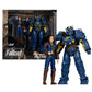 FALLOUT - Pack de 2 figurines T-60 Vault Tec & Sole Survivor - 18 cm