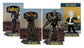 FALLOUT - Série Movie Maniacs - Pack 4 statuettes : Lucy, Maximus, The Ghoul & Vault Boy - PVC 15 cm