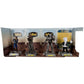 FALLOUT - Série Movie Maniacs - Pack 4 statuettes : Lucy, Maximus, The Ghoul & Vault Boy - PVC 15 cm