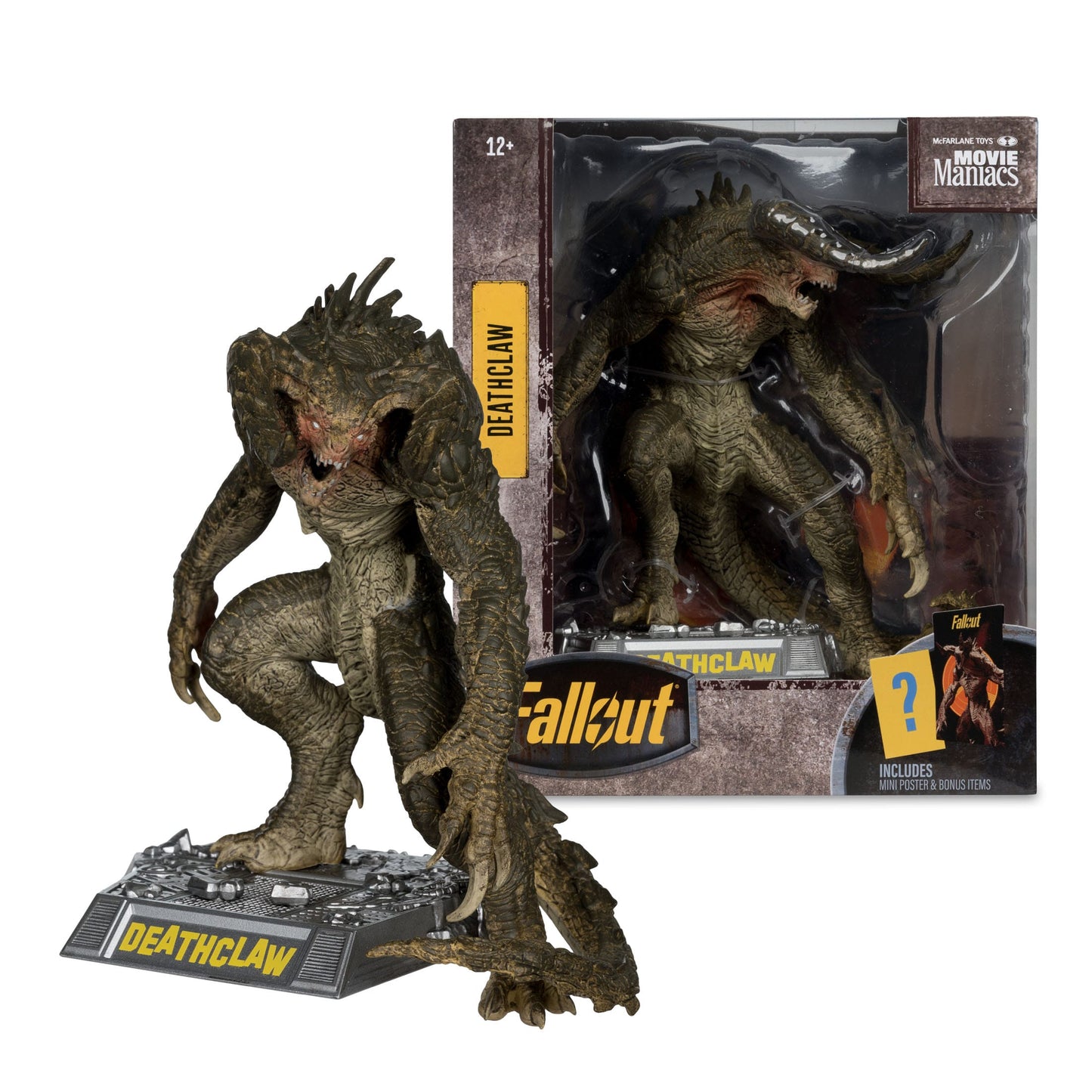 FALLOUT - Série Movie Maniacs - Figurine de Deathclaw (Saison 2) - 19 cm