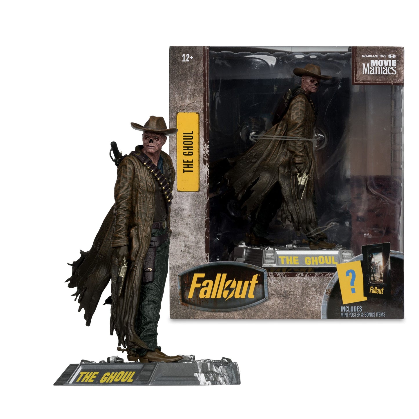 FALLOUT - Série Movie Maniacs - Figurine The Ghoul (Saison 2) - 17 cm