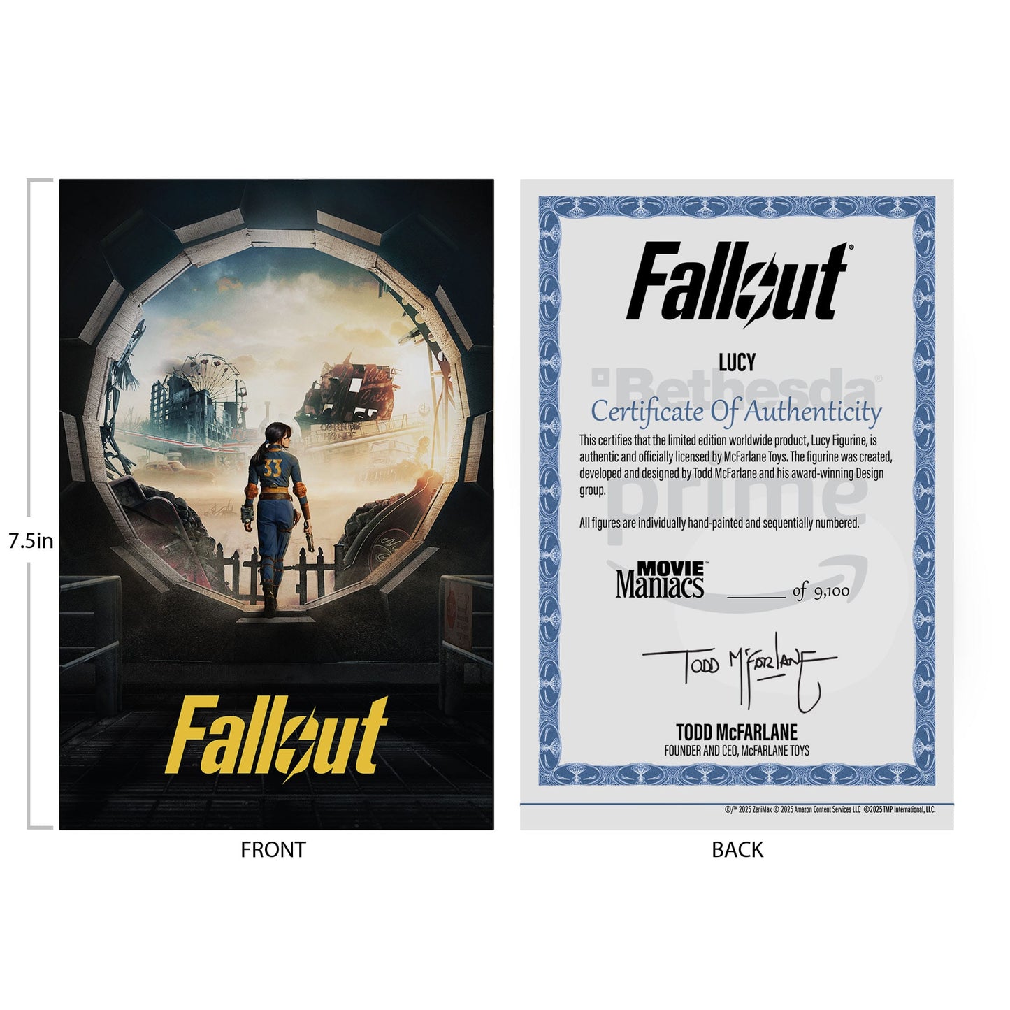 FALLOUT - Série Movie Maniacs - Figurine de Lucy (Saison 2) - 15 cm