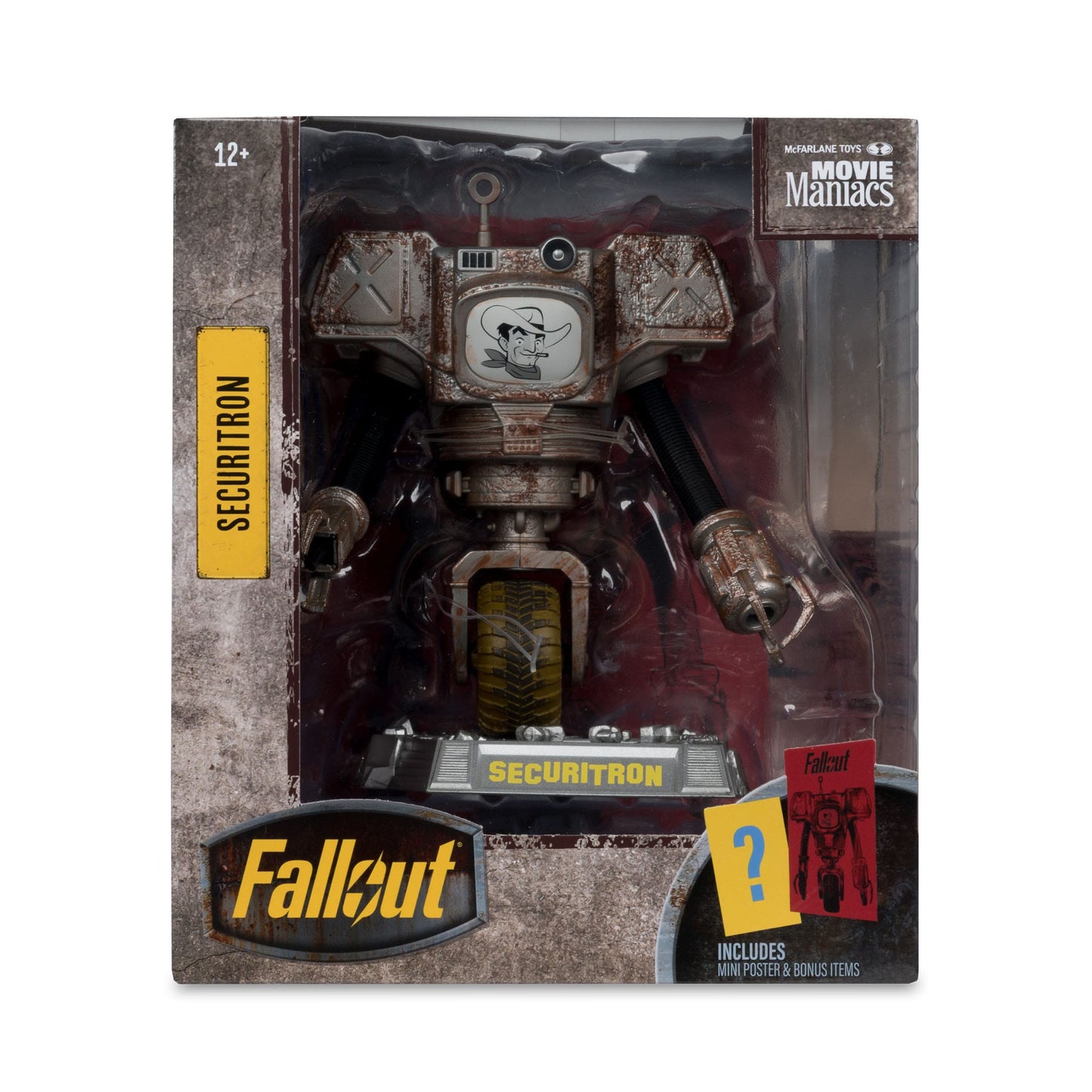 FALLOUT - Série Movie Maniacs - Figurine du Securitron (Saison 2) - 15 cm
