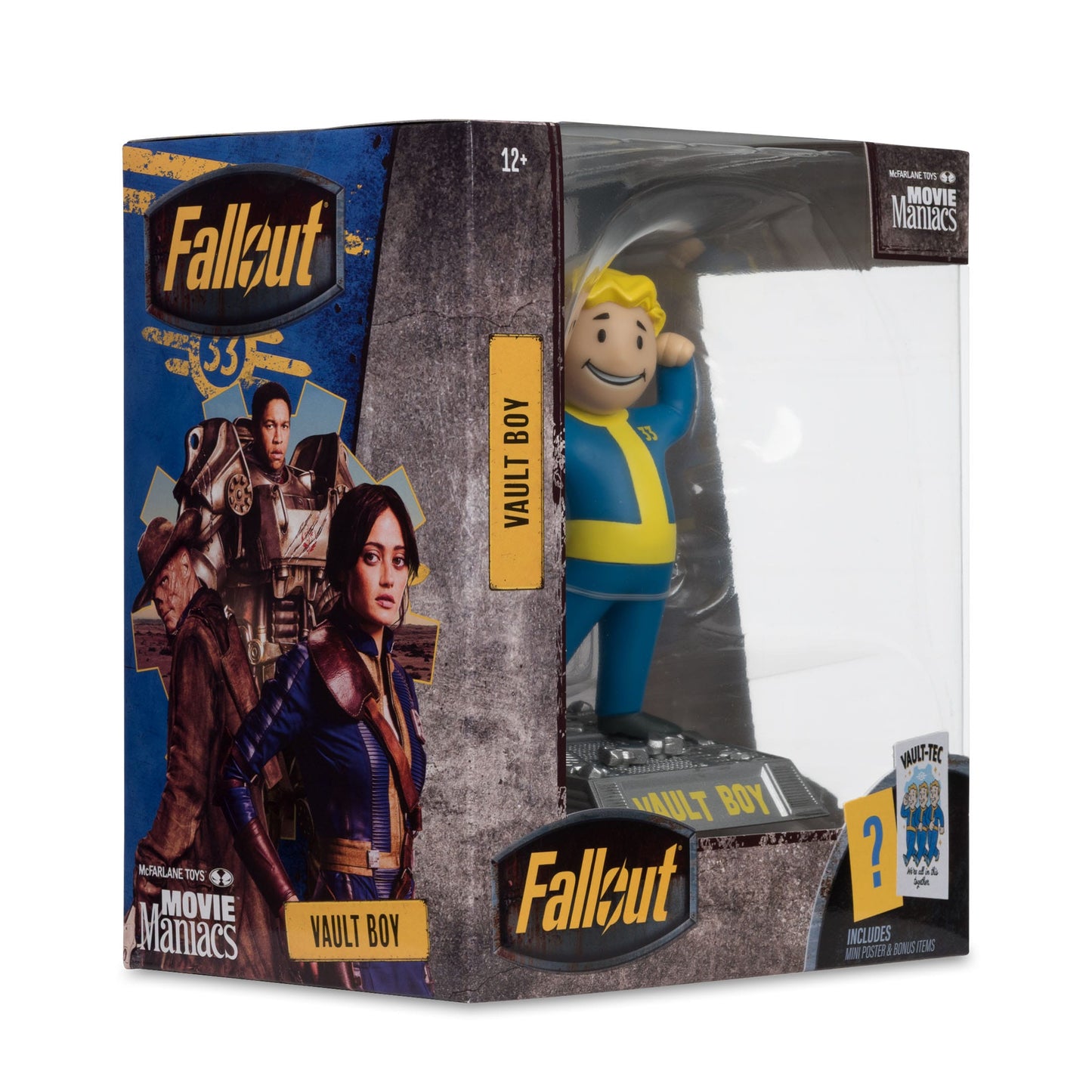 FALLOUT - Série Movie Maniacs - Figurine de Vault Boy - Version 1 - 14 cm
