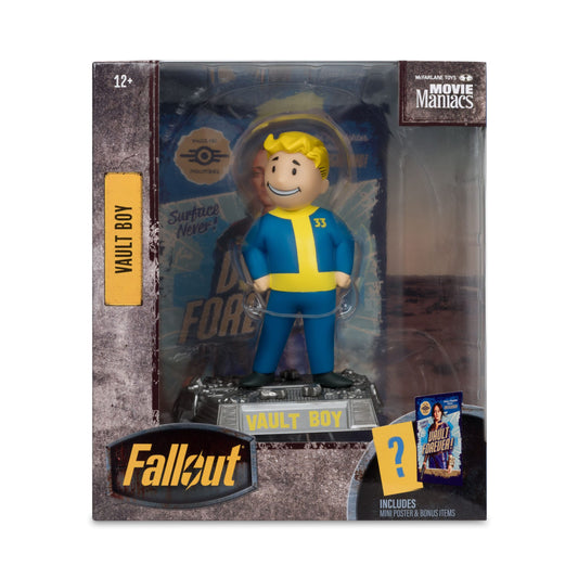 FALLOUT - Série Movie Maniacs - Figurine de Vault Boy - Version 2 - 14 cm