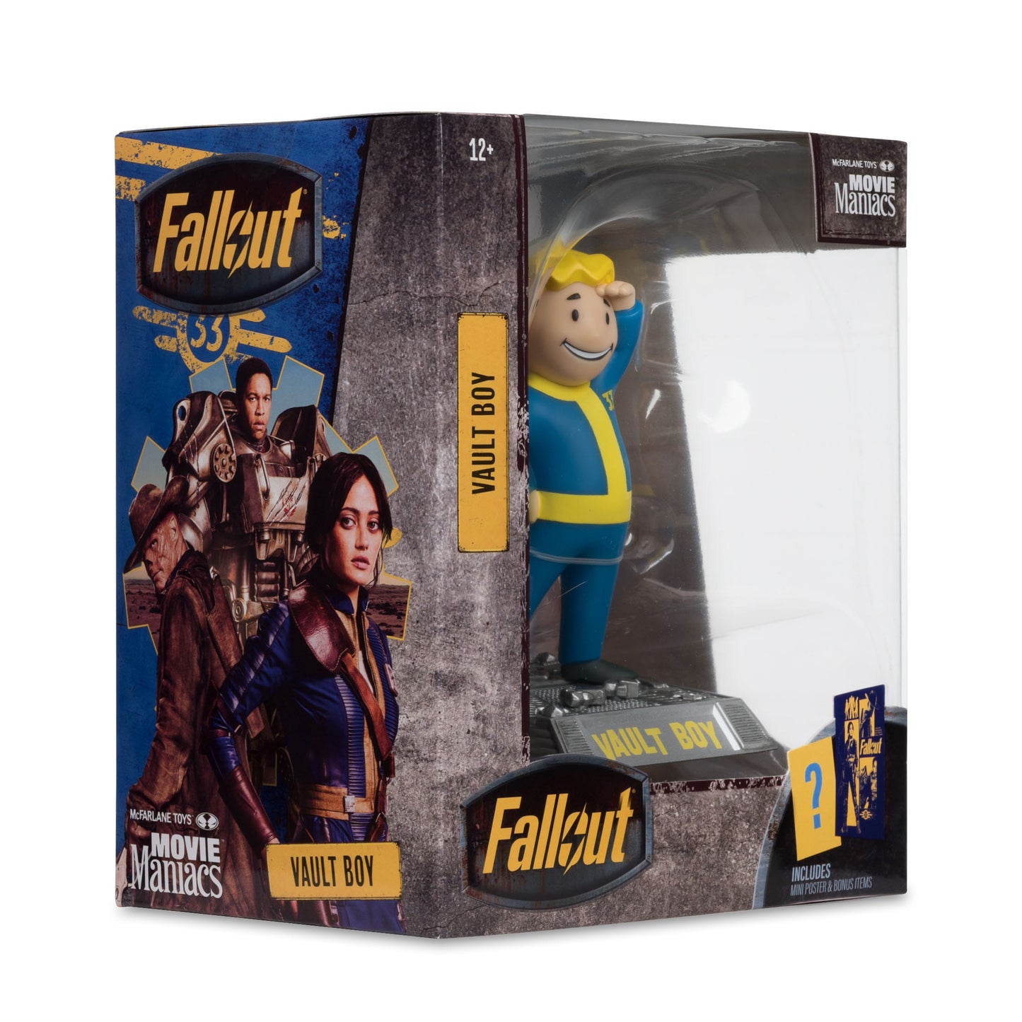 FALLOUT - Série Movie Maniacs - Figurine de Vault Boy - Version 3 - 14 cm