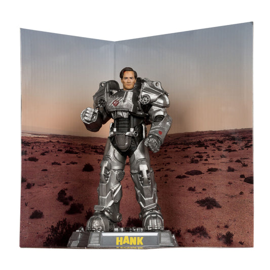 FALLOUT - Série Movie Maniacs - Figurine de Hank Maclean (Season 2) - Red Platinum Edition) - 17 cm