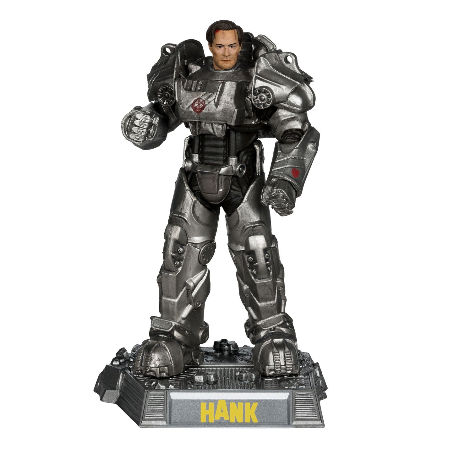 FALLOUT - Série Movie Maniacs - Figurine de Hank Maclean (Season 2) - Red Platinum Edition) - 17 cm